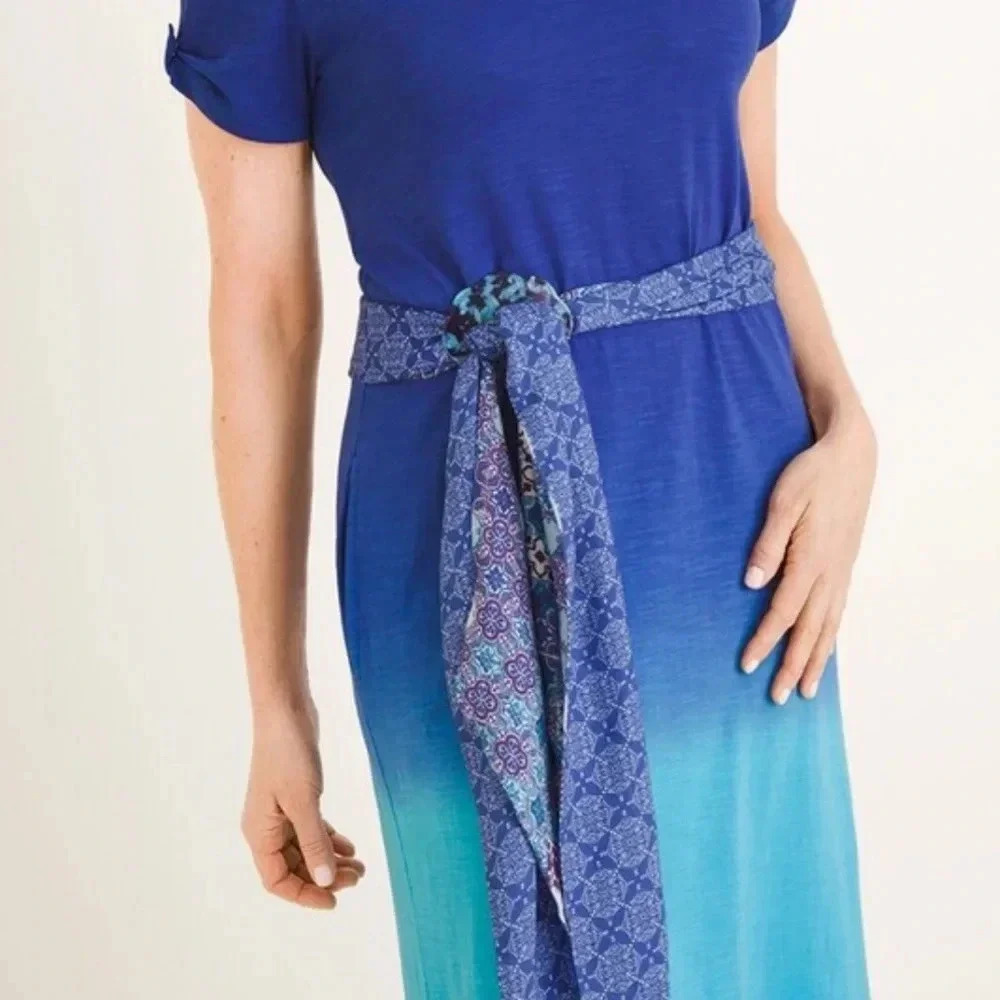 Chico's Blue Scarf Clip - Picture 8 of 9